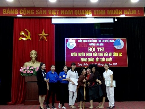 Trường mầm non Long Biên đạt Giải Nhất hội thi tuyên truyền “Thanh niên Long Biên với dịch sốt xuất huyết” Năm 2017